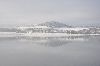 Lac de Naussac en hiver ©OTLangogneHautAllier