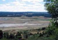 Vidage 2005 - Barrage du Lac de Naussac, Langogne Lozère.