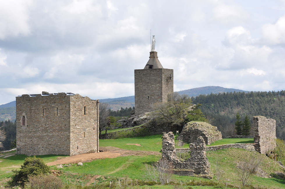 Château de Luc, région de Langogne Lozère.