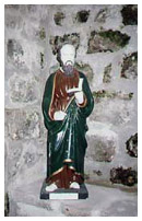 Statue religieuse, musée d'art sacré de Chastanier - Office de Tourisme de Langogne et de son canton en Lozère